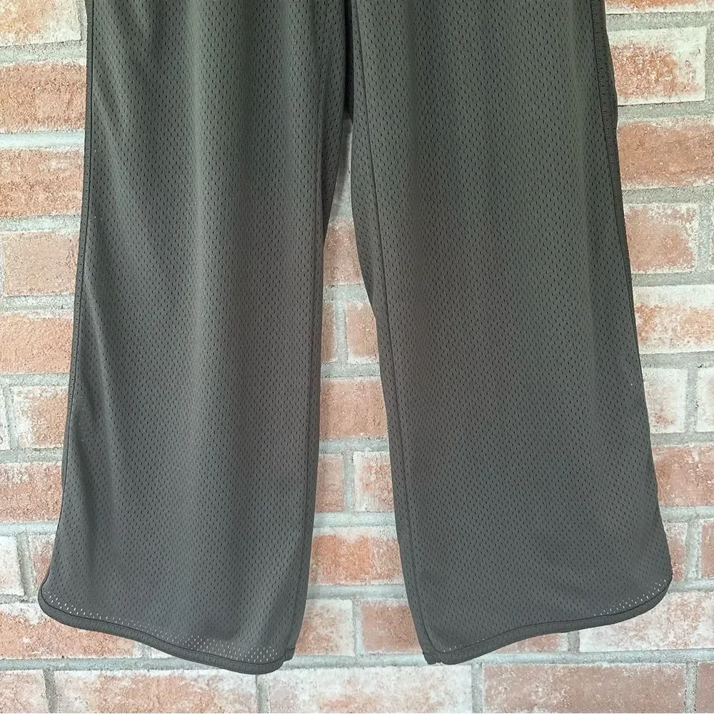 Offline Aerie Wide Leg Sweatpants Built In Shorts Women’s XS Gray Perforated